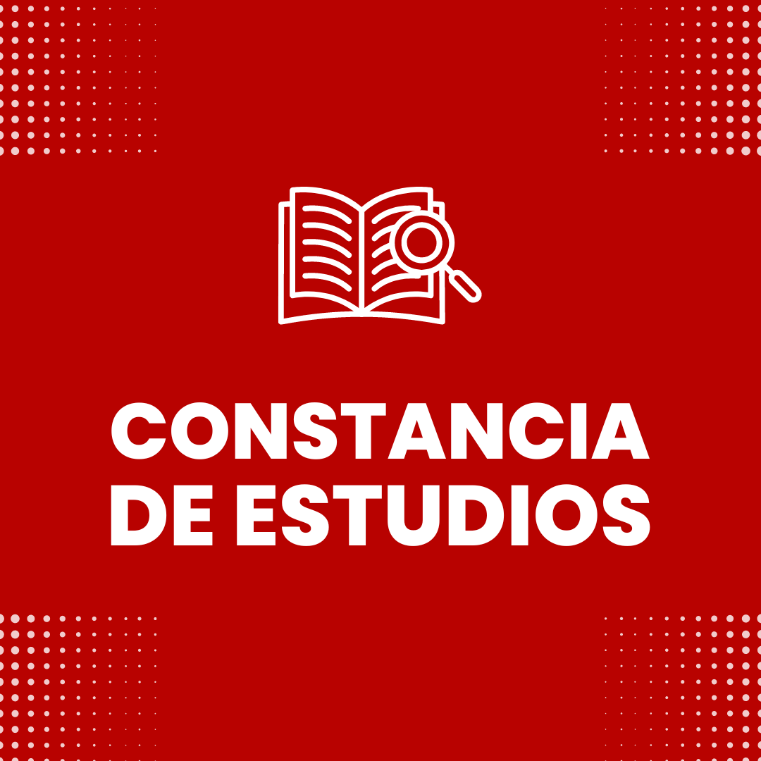 Constancia de estudios